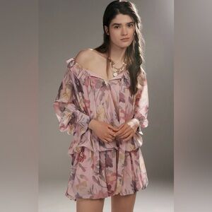 Mare Mare Long-Sleeve Mini Dress